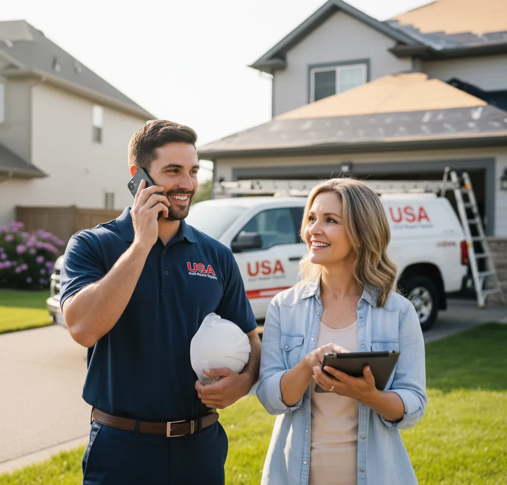 USA Roof Repair Experts customer support in North College Hill